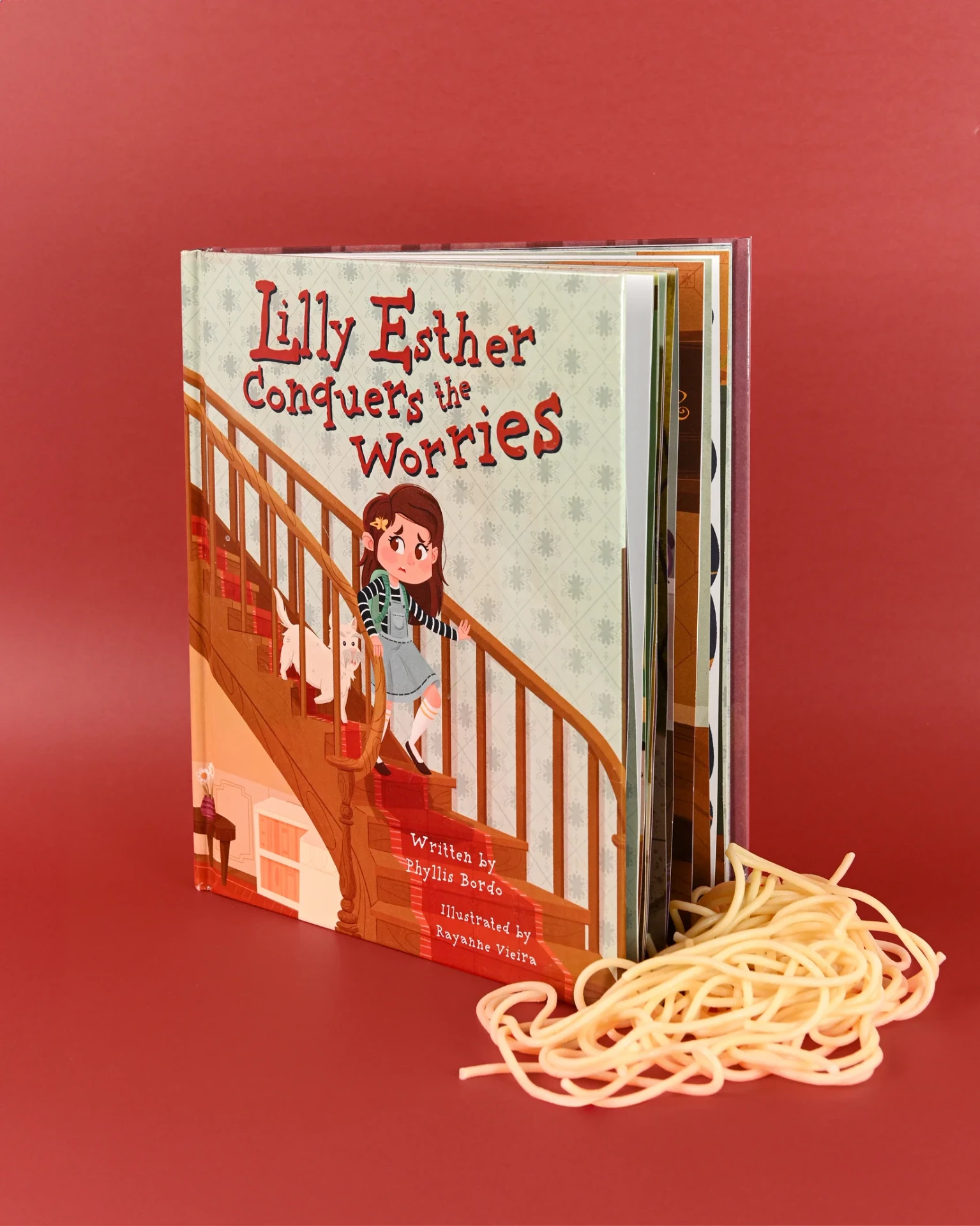 Lilly Esther Conquers the Worries cover